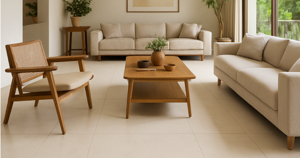 Qual a diferença entre piso retificado e comum?