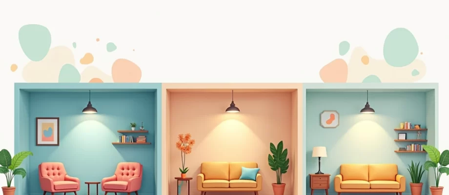 Harmonia de cores para cada ambiente