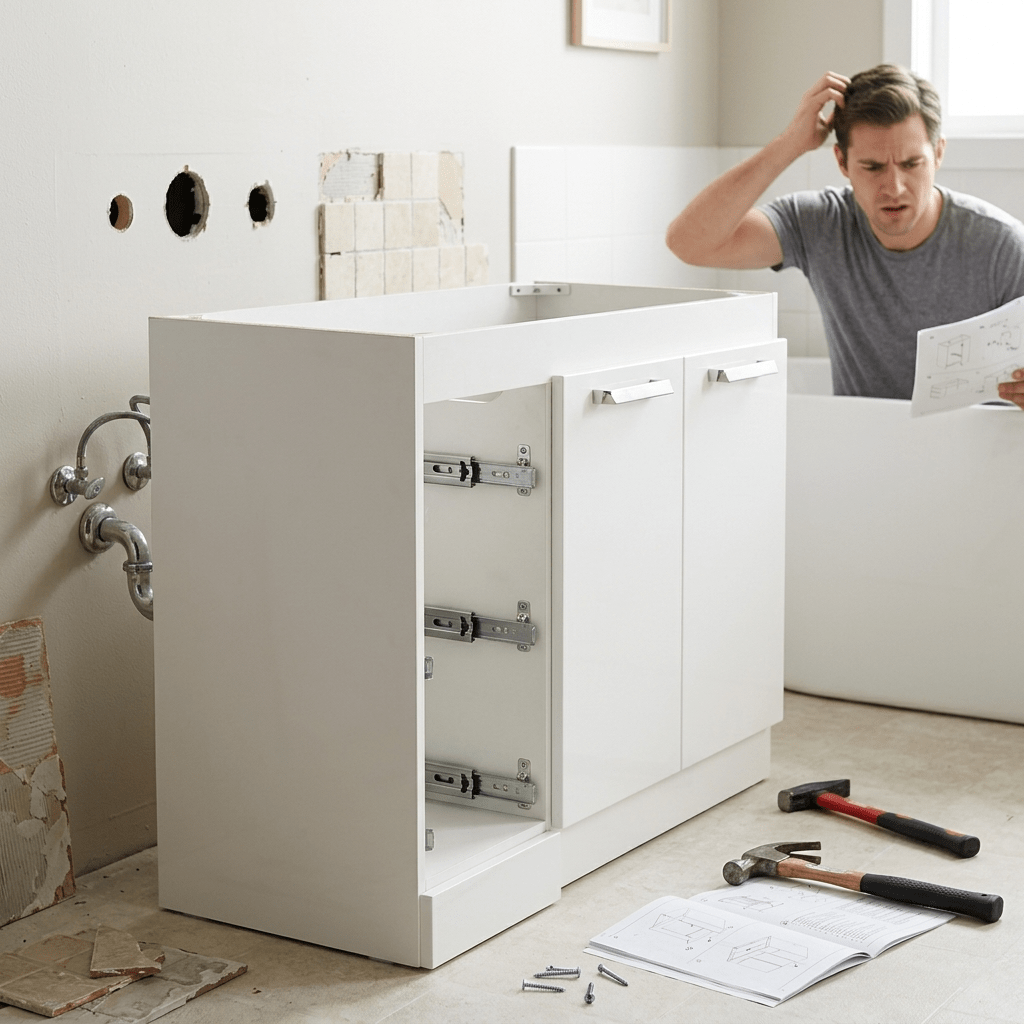 7 Erros ao comprar Kit Gabinete para Banheiro e como evitá-los