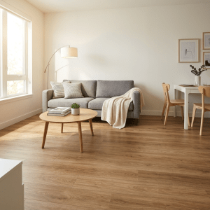 Piso vinílico econômico para apartamentos pequenos com alto custo-benefício