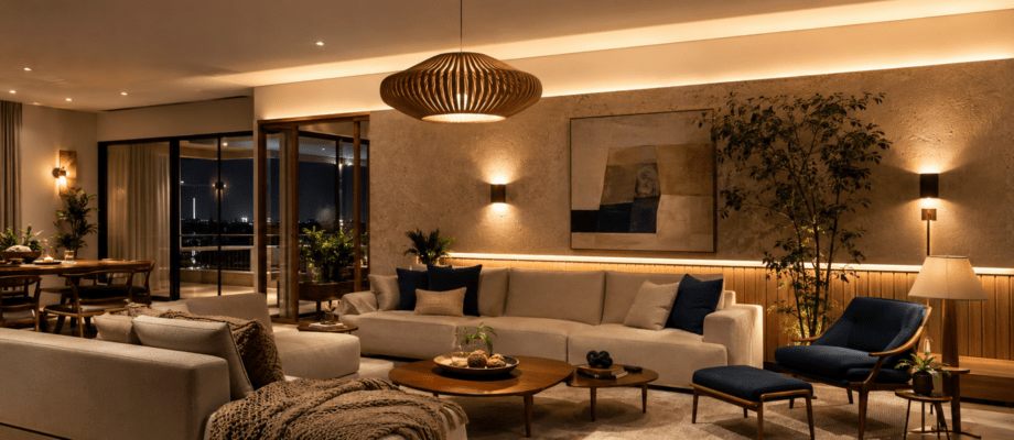A iluminação para sala precisa ser muito mais do que apenas uma lâmpada acesa no teto; ela deve ser estratégica, funcional e, acima de tudo, capaz de criar a atmosfera que você deseja.